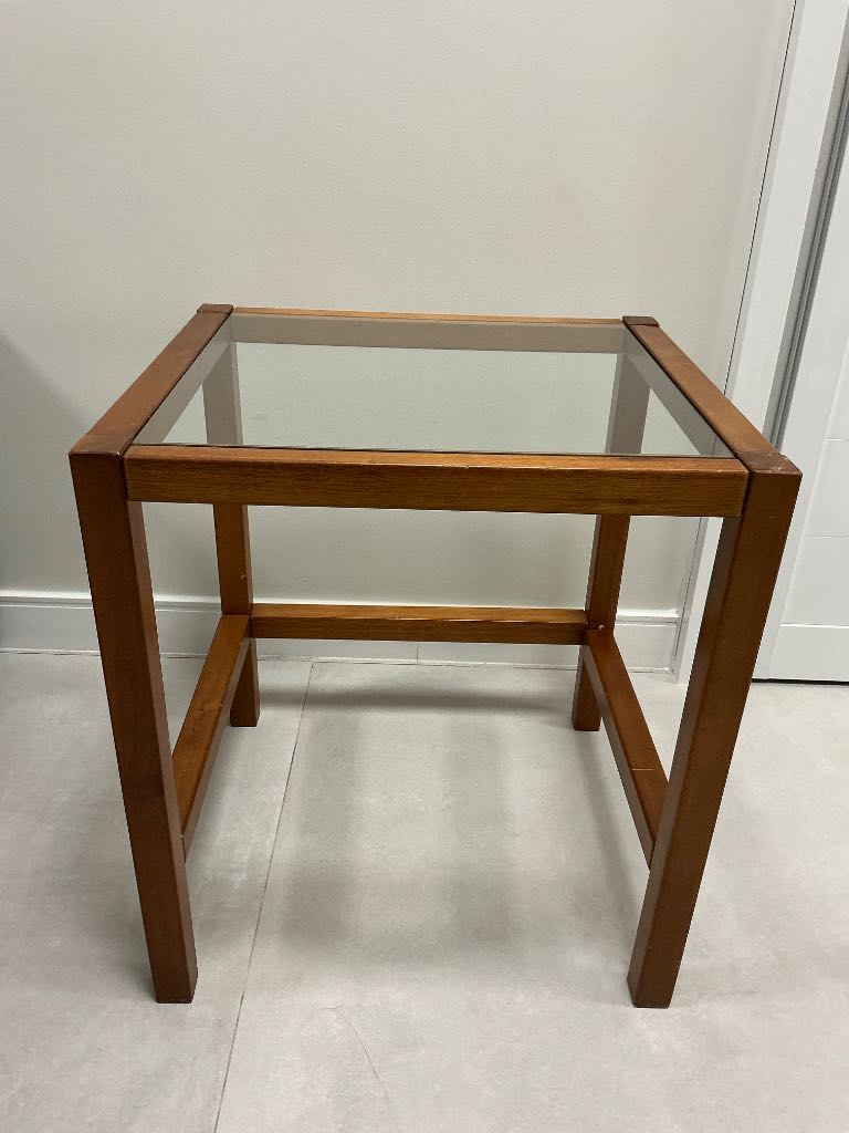 MESA DE CANTO QUADRADA MADEIRA
