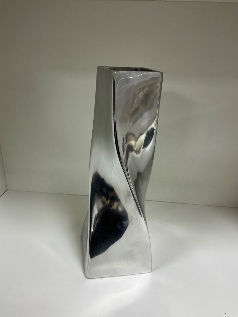 VASO ESPIRAL PRATA