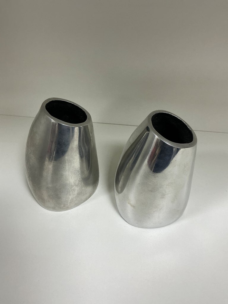 VASO ORGÂNICO PRATA  PEQUENO