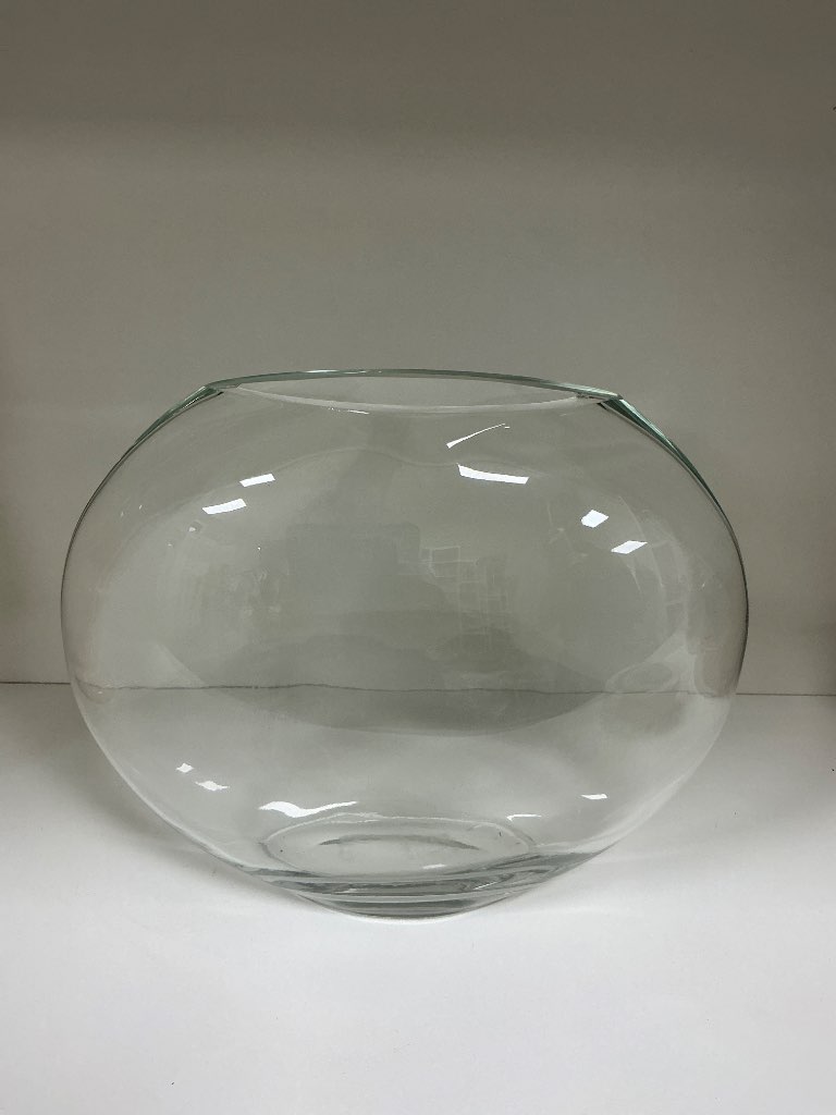 VASO DE VIDRO OVAL